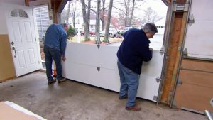 Garage doors installation