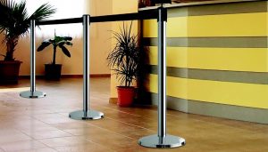 belt stanchions