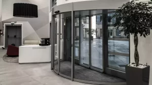 automatic curved doors