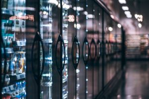 commercial fridge