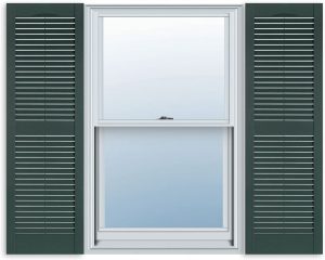 Outside window shutters